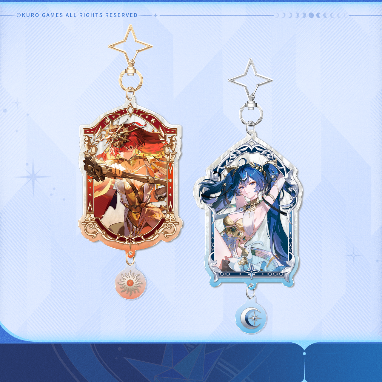 非売品特典 鳴潮 ユーノ・オーガスタ マイカアクリルキーホルダー｜Yogoods