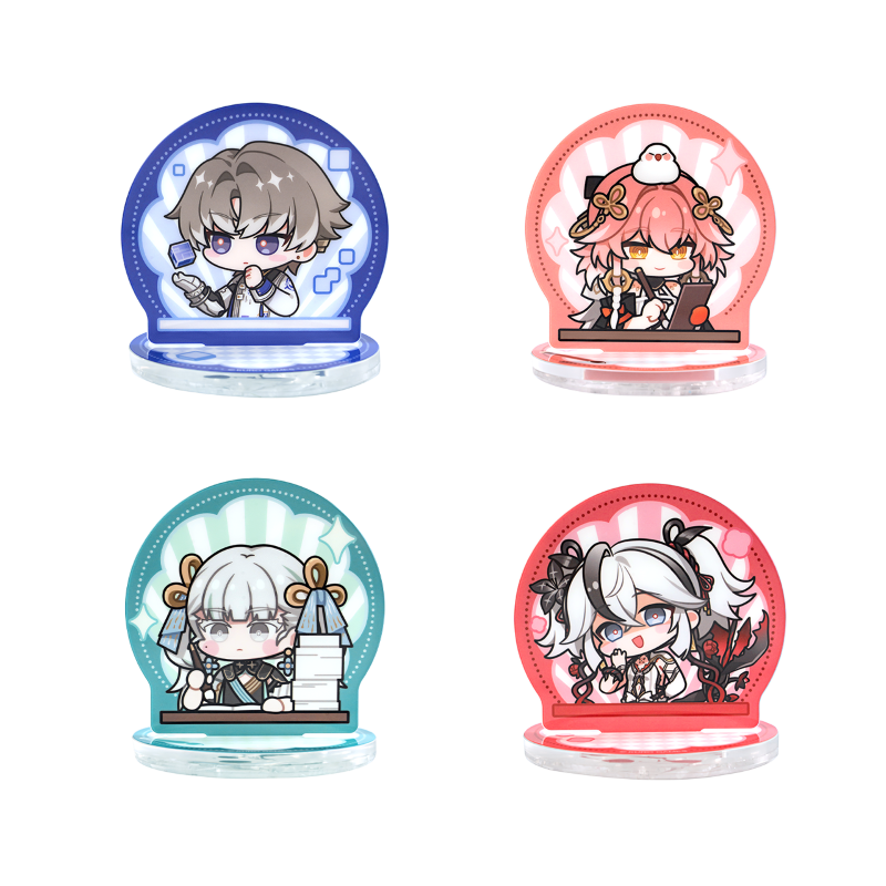 鳴潮 共鳴者ちびキャラ アクリルスタンプオブジェ｜Yogoods