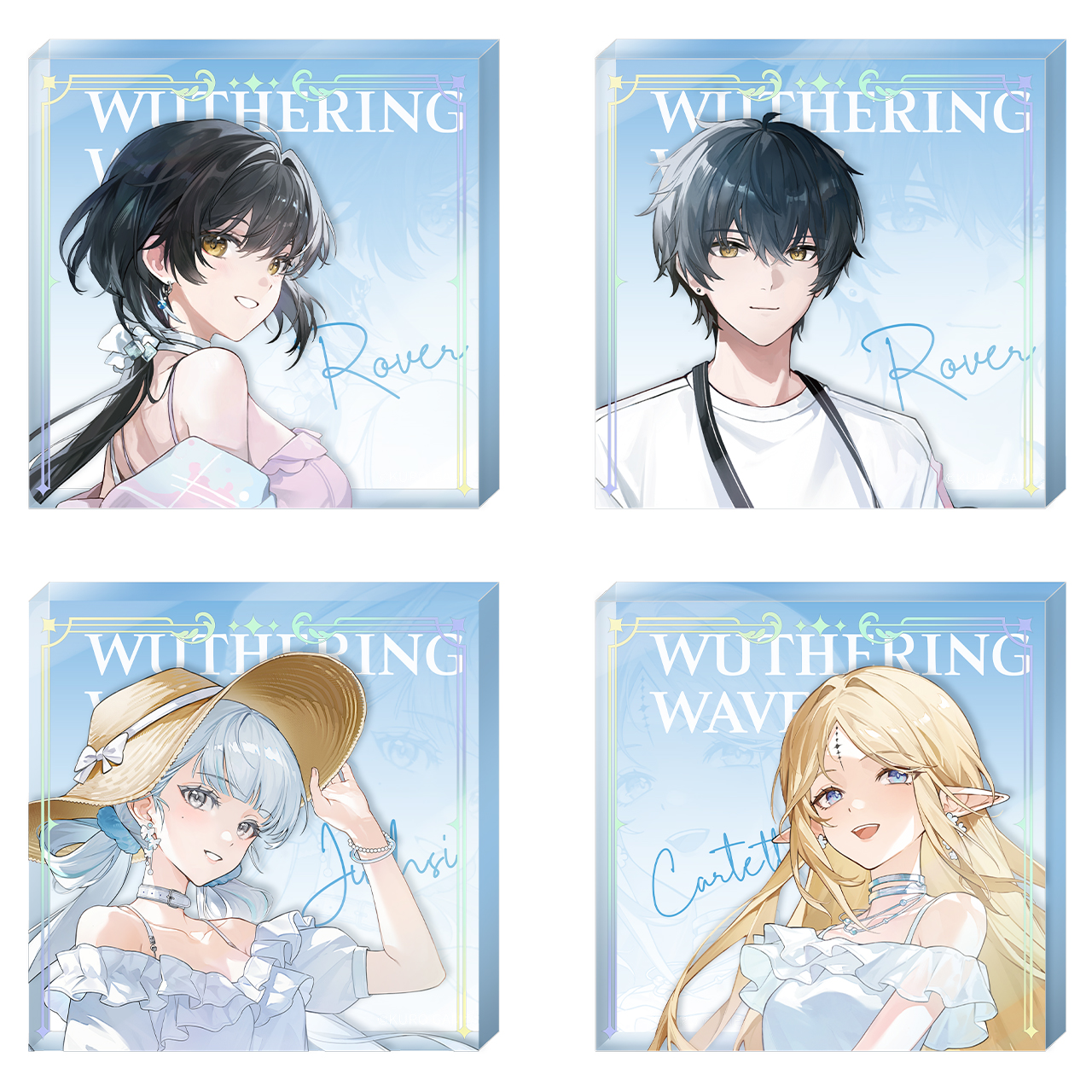 鳴潮FEST カルテジア・今汐・漂泊者 アクリルオブジェ｜Yogoods