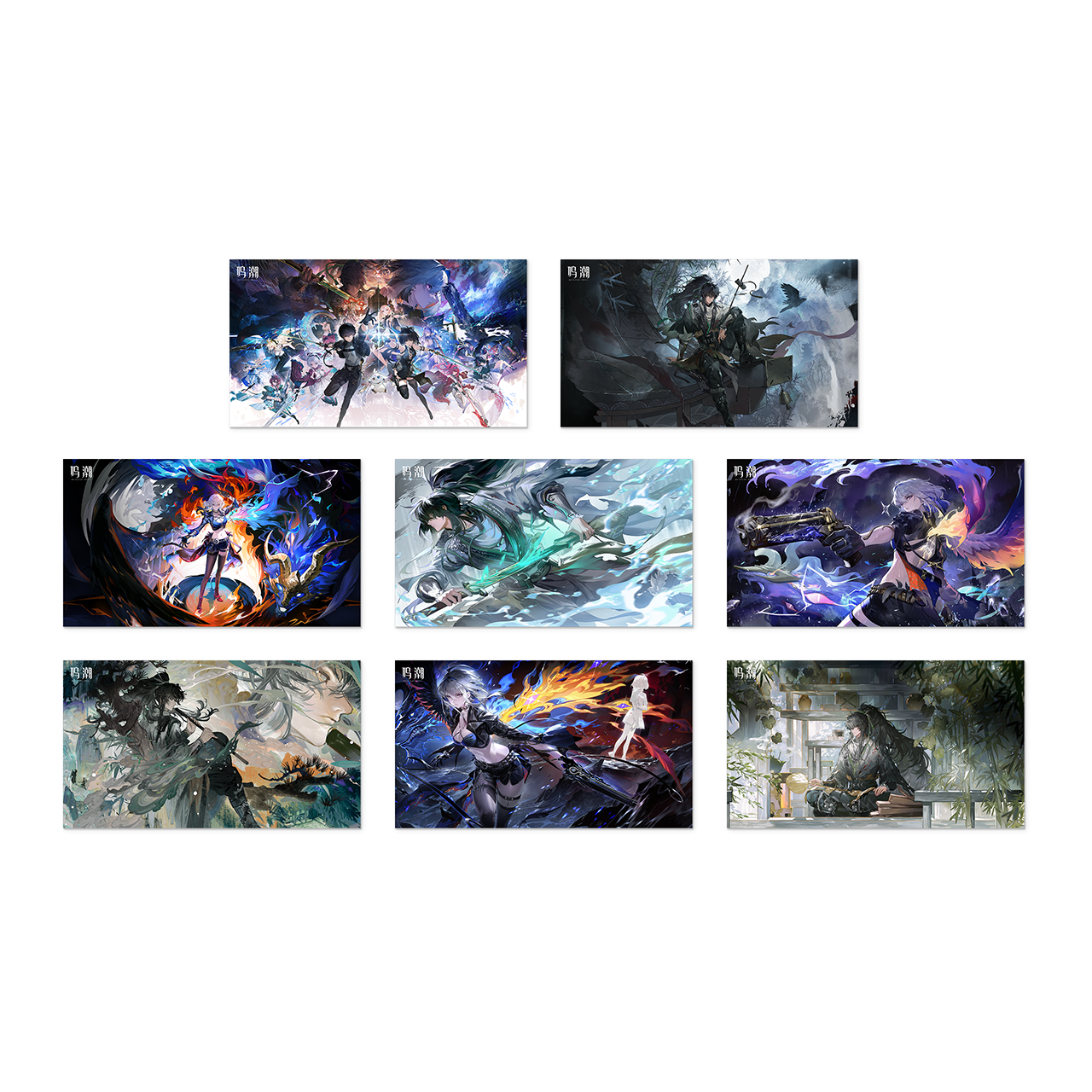 鳴潮共鳴者テーマ イラストポストカードセット - Yogoods 鳴潮共鳴者テーマ イラストポストカードセット - Yogoods