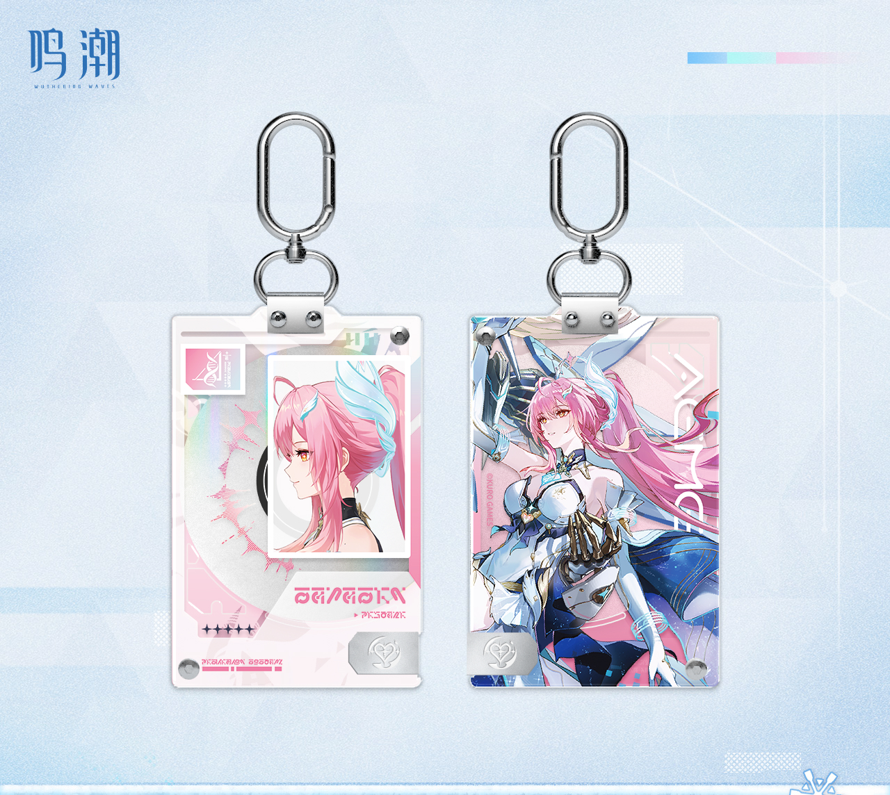 鳴潮 エイメス 学園IDカード 池袋ライブ限定品 鳴潮 女漂白者 学園ID 