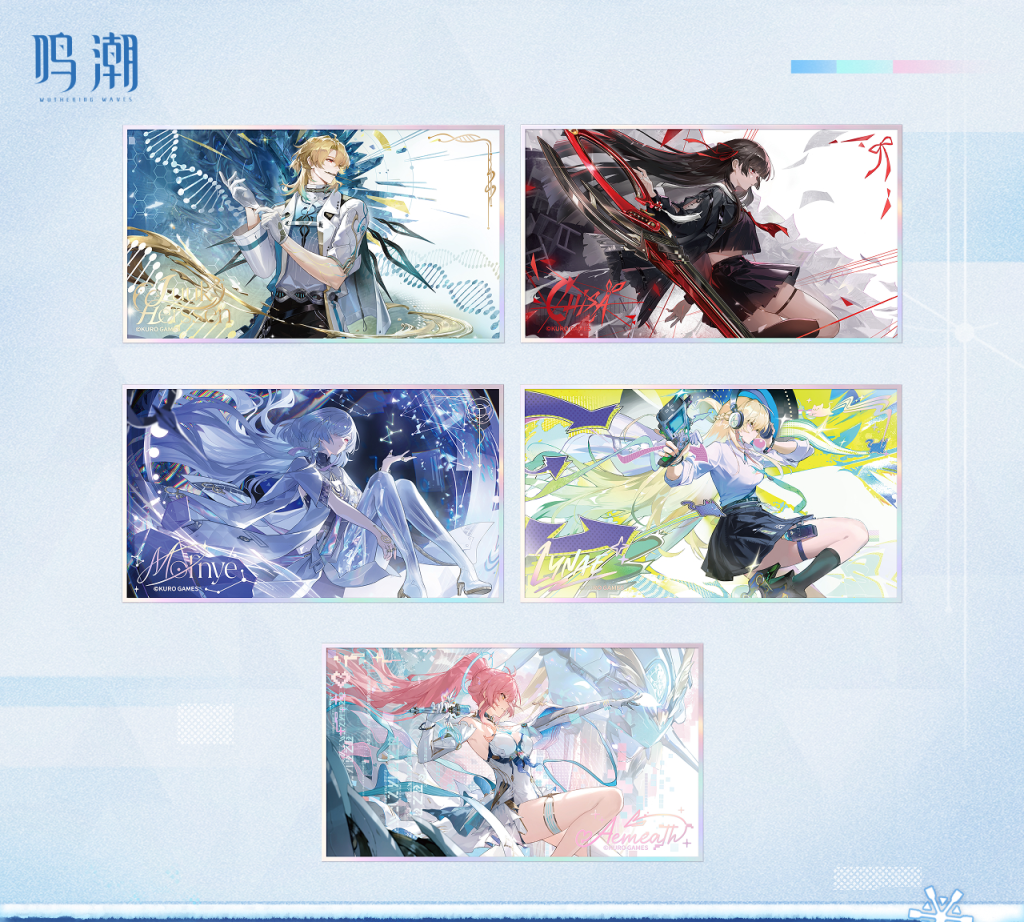 鳴潮』共鳴者テーマ 共鳴解放アクリル色紙｜Yogoods
