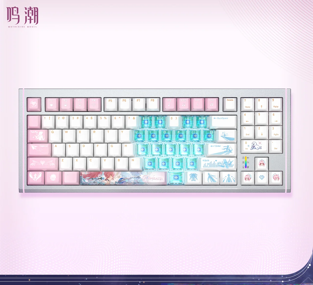 鳴潮』エイメス「やわらぎの雪歌」テーマキーボード｜Yogoods