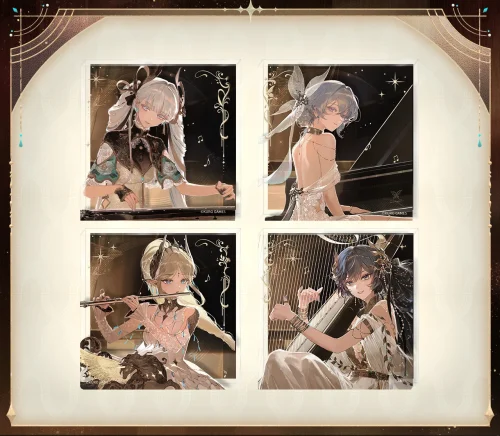 鳴潮 心に響くものすべてテーマのキャラクターアクリルオブジェ