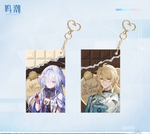鳴潮 心に問いかけてシリーズのチョコレート風キャラクターチャーム
