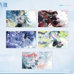鳴潮 共鳴解放テーマのキャラクターアクリル色紙セット