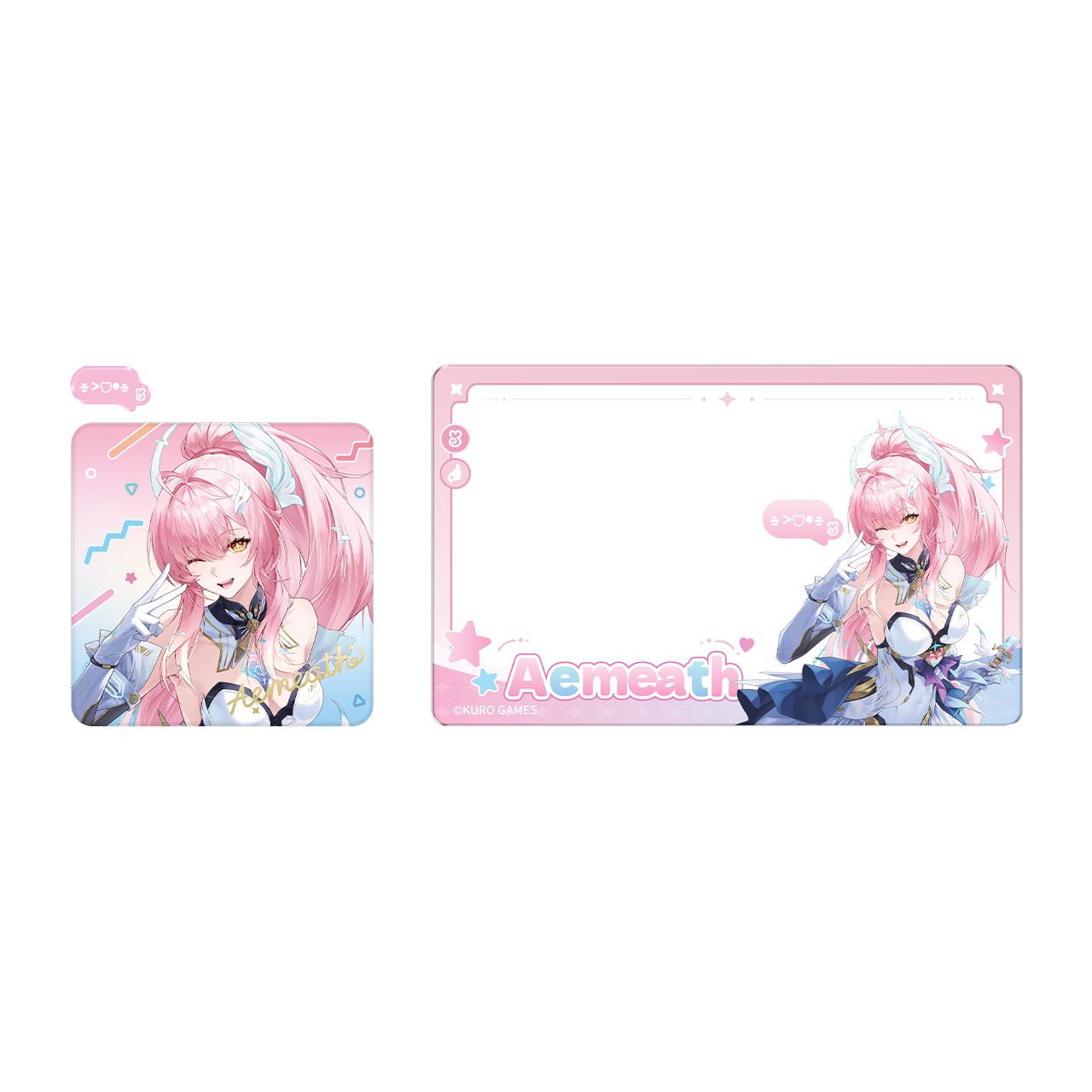 鳴潮 Two yeahシリーズ 缶バッジ＆アクリルクリアカードセット - Yogoods