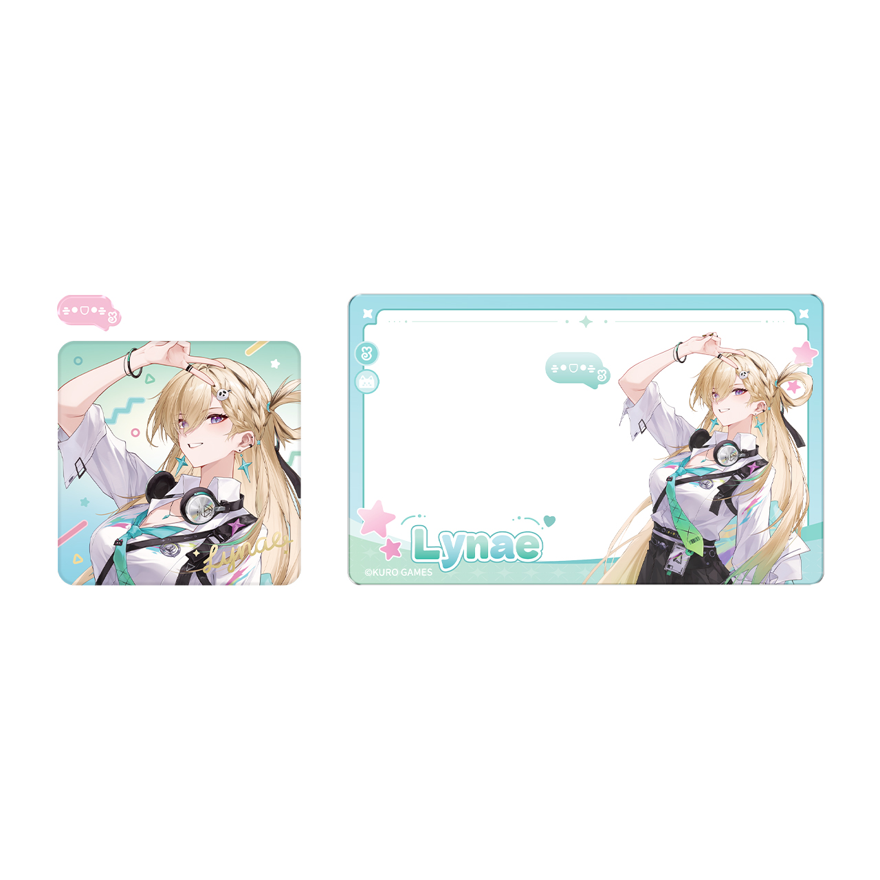 鳴潮 Two yeahシリーズ 缶バッジ＆アクリルクリアカードセット - Yogoods