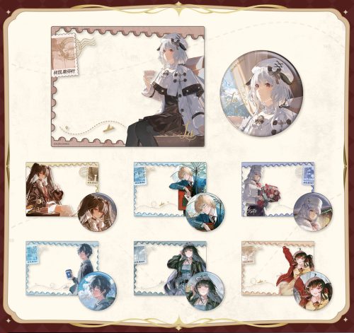 パニグレ 6周年 世界巡り旅記 アクリルキーホルダー｜Yogoods