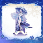 鳴潮 カンタレラ琉光彩影シリーズのアクリルスタンド