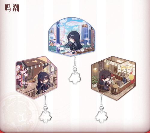 鳴潮 Wuthering Waves 千咲 ちびキャラアクリルマグネット