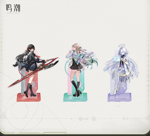 鳴潮 Wuthering Waves 深空映像シリーズ キャラクターアクリルスタンド