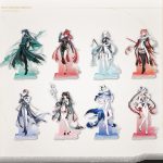 鳴潮 共鳴者の立ち絵を並べたアクリルスタンドセット
