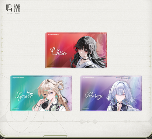 鳴潮 Wuthering Waves 共鳴者テーマ アバターアクリルブロック