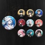 鳴潮 共鳴者イラスト入りリフレクター缶バッジセット