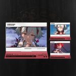 鳴潮の椿の印象的なPVシーンを再現した場面写アクリルスタンド