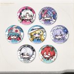 鳴潮のステッカー風キャラクター表情を使用したミニ缶バッジセット