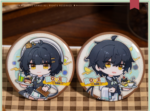 鳴潮 Wuthering Waves 晴れの日の約束 ちびキャラブリキバッジ