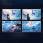 鳴潮 未完成の歌テーマのグリッター入りアクリルブロック