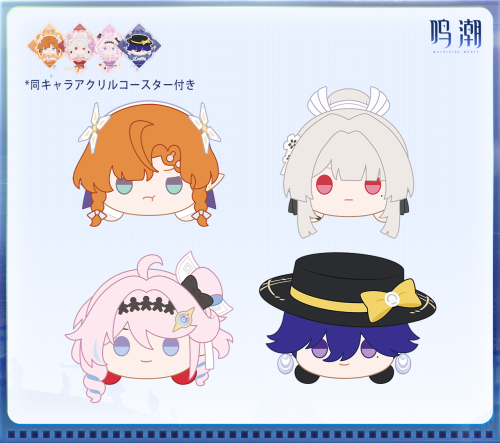 鳴潮千咲・リンネー・モーニエアイコンアクリルブロック｜Yogoods