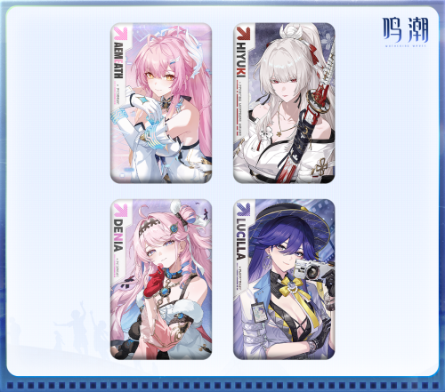 鳴潮千咲・リンネー・モーニエアイコンアクリルブロック｜Yogoods