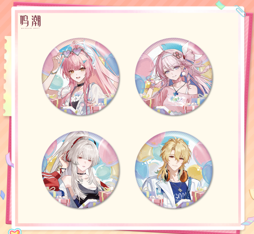 鳴潮』共鳴者テーマ スプラッシュアート アクリルスタンド リューク